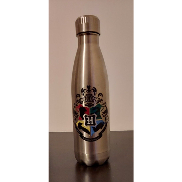 WIZARDING WORLD HARRY POTTER Alumni Steel Water Bottle ~Universal Studios Exc - Picture 2 of 4